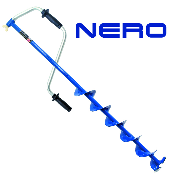Ледобур NERO-130Т-XL телескопический L (шнека)-0.74м, L(трансп)-1.25м, L(бурения)-1.4-2.3м m=3.8