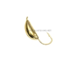 Мормышка вольфрамовая AQUA ””Банан”” d3,0 с ушком золото