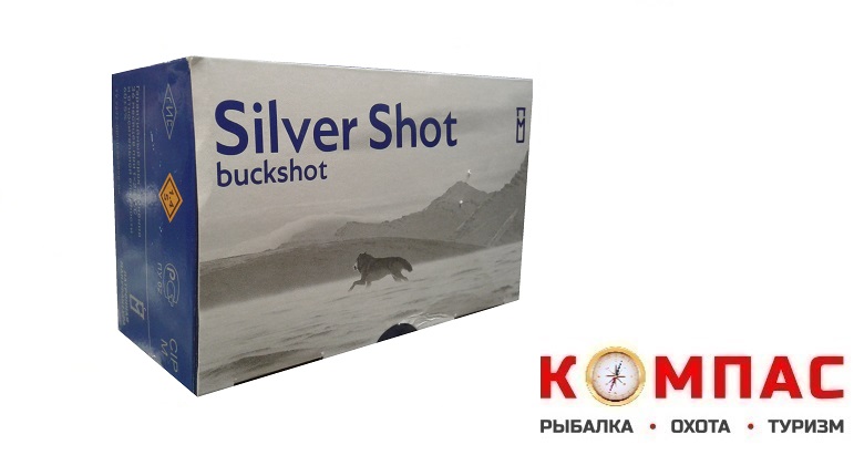 Патрон Главпатрон Silver Shot 12/70, картечь №5,6  36 грамм (пачка 10 шт.)